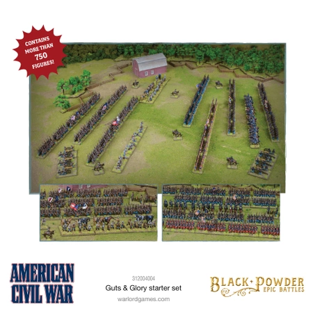 Black Powder Epic Battles: American Civil War Guts & Glory Starter Set (English)