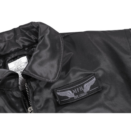  Kurtka US CWU Flight Jacket Black Heavy MFH