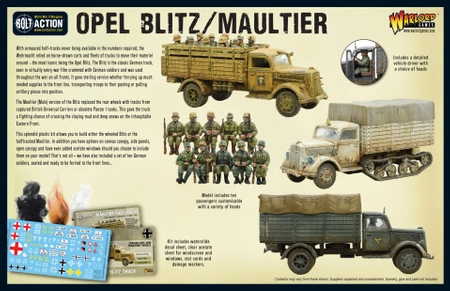 BOLT ACTION Opel Blitz/Maultier