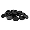 GSW - Hollow Plastic Bases - BLACK 25mm x 20szt.