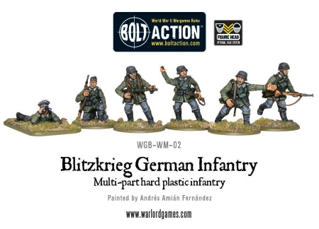 BOLT ACTION Blitzkrieg! German Infantry