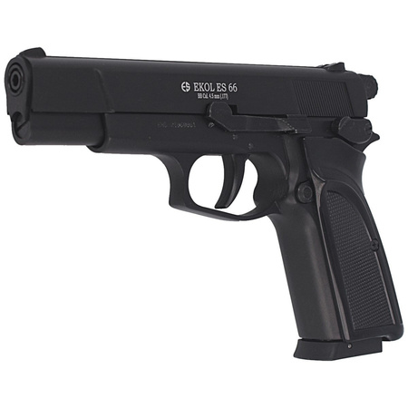 Pistolet Pneumatyczny Wiatrówka Ekol ES 66 Full Size Gen.2 4,5 mm Matte Black