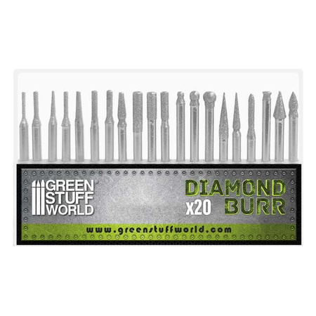 GSW - Diamond Burr Set with 20 tips