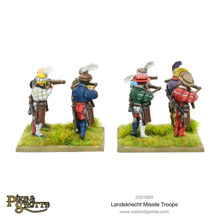 Pike & Shotte Landsknecht Missile Troops