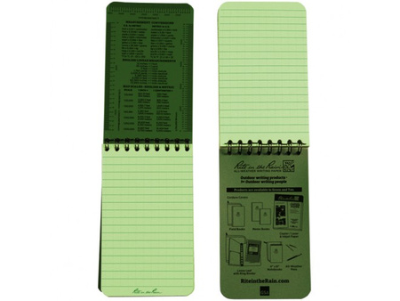 NOTES WODOODPORNY 3x5''  ZIELONY / OLIVE