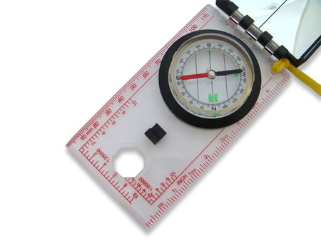 Składany Uniwersalny Kompas z lusterkiem Comet