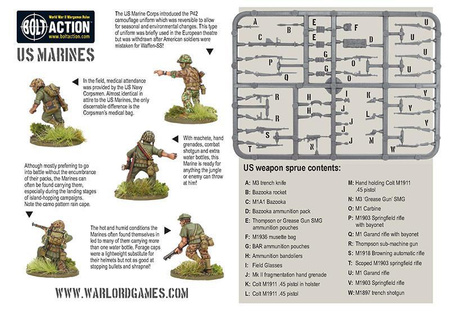 BOLT ACTION Semper Fidelis - US Marines Starter Army