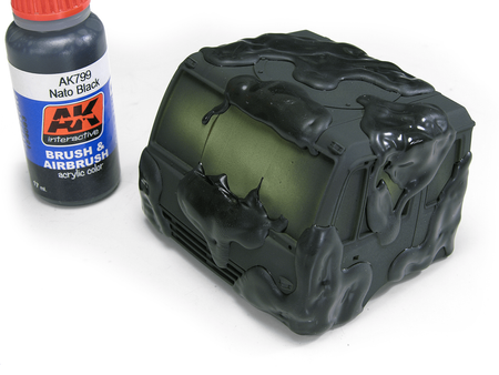 AK Interactive CAMOUFLAGE ELASTIC PUTTY 80g