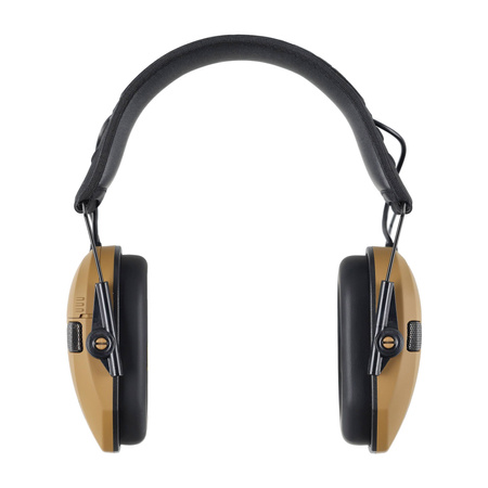 Aktywne ochronniki słuchu Walker's Razor Slim brązowe GWP-RSEM-BB
