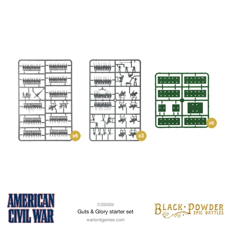 Black Powder Epic Battles: American Civil War Guts & Glory Starter Set (English)