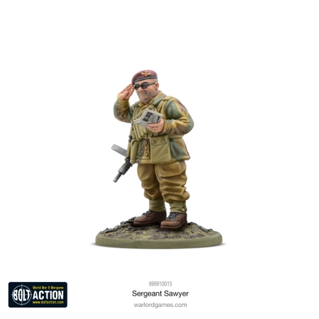 BOLT ACTION Sergeant Sawyer Charity Figure