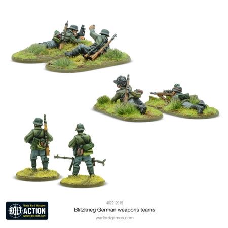 BOLT ACTION Blitzkrieg German weapons teams