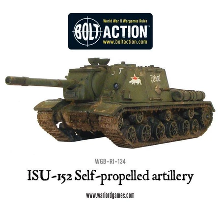 BOLT ACTION ISU-152 Self-propelled Gun