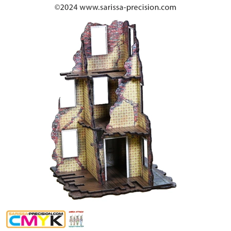 SARISSA PRECISION - Destroyed City Block D (400x300) - Full Colour