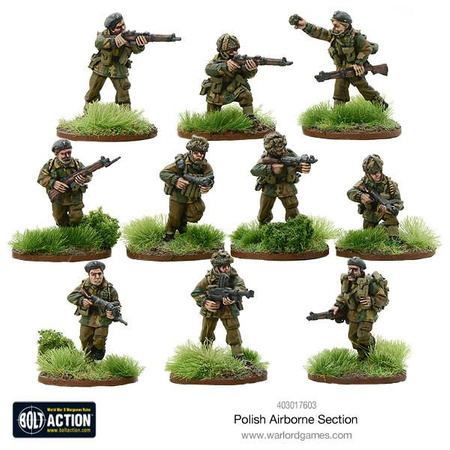 BOLT ACTION Polish Airborne section