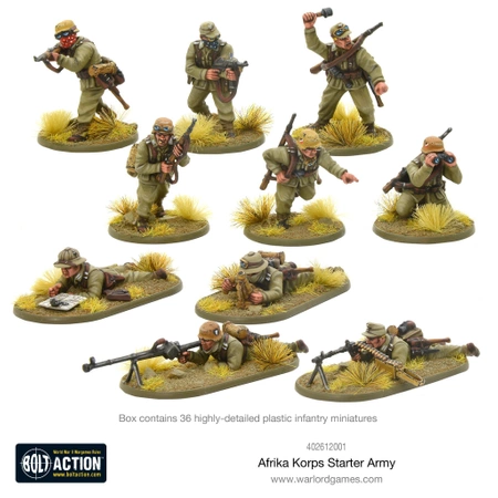 BOLT ACTION Afrika Korps Starter army