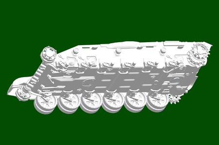 TRUMPETER 09609 T-72B1 w/KTM-6 & Grating Armour - 1:35