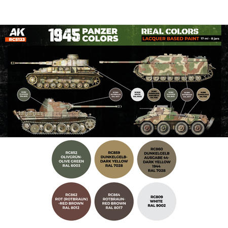 AK Interactive 1945 Panzer Colors