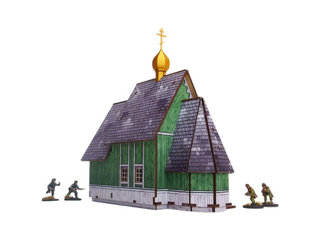 MICRO ART - WW2 Ostfront Village Tserkov (1) (28mm)