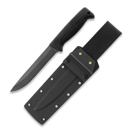 Nóż Peltonen Knives Sissipuukko M95 Ranger Knife Black PTFE - pochwa Kydex Black FJP007