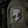 Naszywka 3D PVC GROM Szara 101 INC
