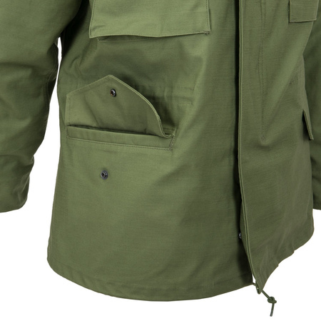 Kurtka M65 OLIVE NYCO SATEEN Helikon-Tex