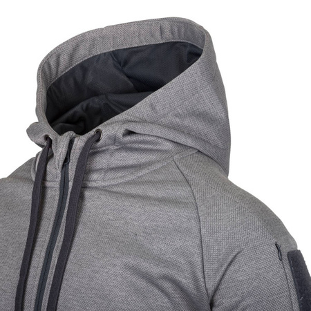 Bluza Urban Tactica Hoodie(FullZip) Me Czar/Szar