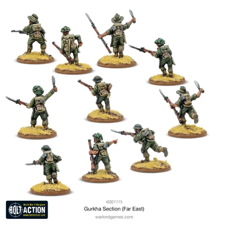 BOLT ACTION Gurkha Section (Far East)