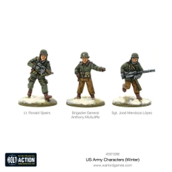 BOLT ACTION US Army Characters (Winter)