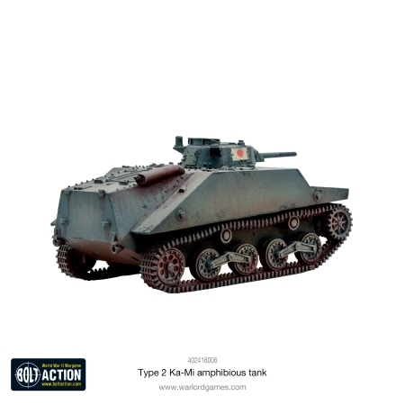 BOLT ACTION Japanese Type 2 Ka-Mi amphibious tank