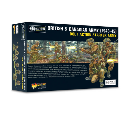 BOLT ACTION British & Canadian Army (1943-45) Starter Army