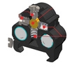 Celownik laserowy do pistoletu Leapers UTG LS200