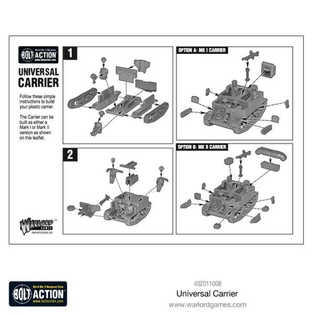 BOLT ACTION Universal Carrier