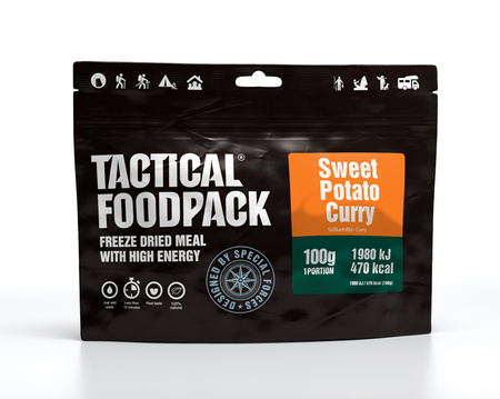 Liofilizat Tactical Foodpack Curry ze słodkich ziemniaków 400g