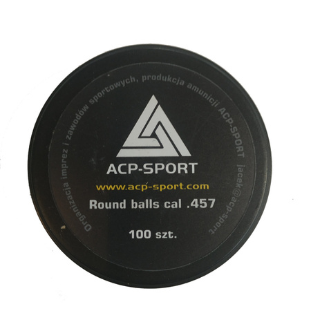 KULE OŁOWIANE DO REWOLWERÓW KAL.457 ACP SPORT