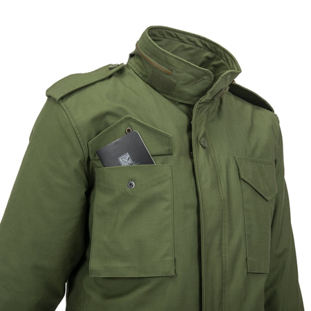 Kurtka M65 OLIVE NYCO SATEEN Helikon-Tex