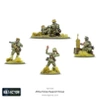 BOLT ACTION Afrika Korps Support Group (HQ, Mortar & MMG)