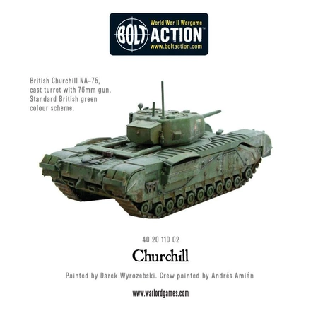 BOLT ACTION Churchill Tank