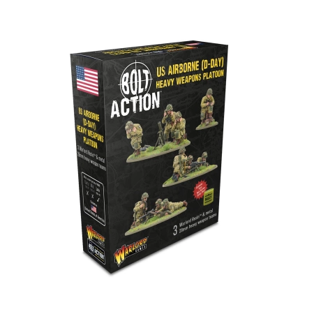 BOLT ACTION US Airborne (D-Day) Heavy Weapons Platoon