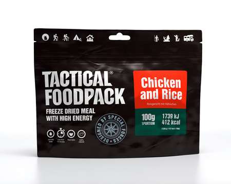 Liofilizat Tactical Foodpack Kurczak z ryżem 400g