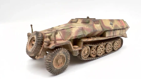 RUBICON 280043 - SdKfz 250/251 Expansion Set- SdKfz 250/7 & 251/2 Mortar Carrier