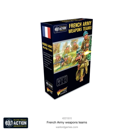 BOLT ACTION French Army Weapons Teams