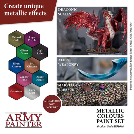 Army Painter Metallic Paint Set