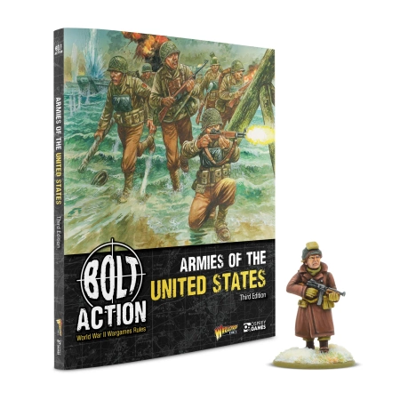 BOLT ACTION Armies of the United States: Third Edition with James "Jake" McNiece Special Figure