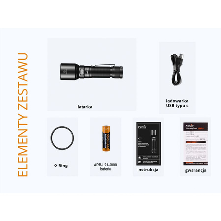 Latarka LED Fenix C7