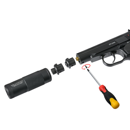 Pistolet ASG Makarov GNB PM2 Black ICS