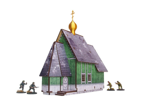 MICRO ART - WW2 Ostfront Village Tserkov (1) (28mm)