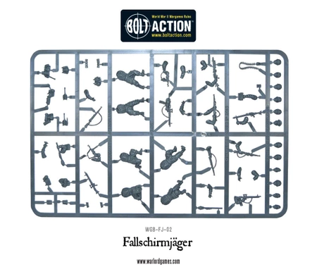 BOLT ACTION Fallschirmjager Starter Army