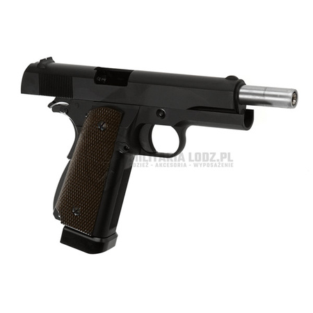 Pistolet ASG M1911 Full Metal CO2 Czarny WE