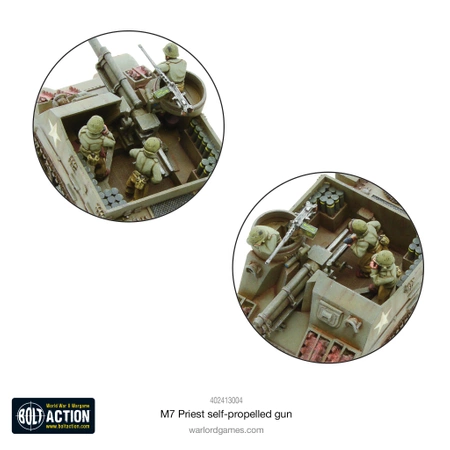 BOLT ACTION M7 Priest Self-Propelled Gun